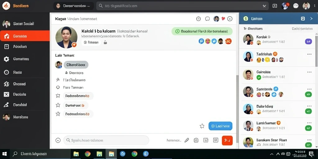 Menu utama yang user-friendly dan mudah dinavigasi.