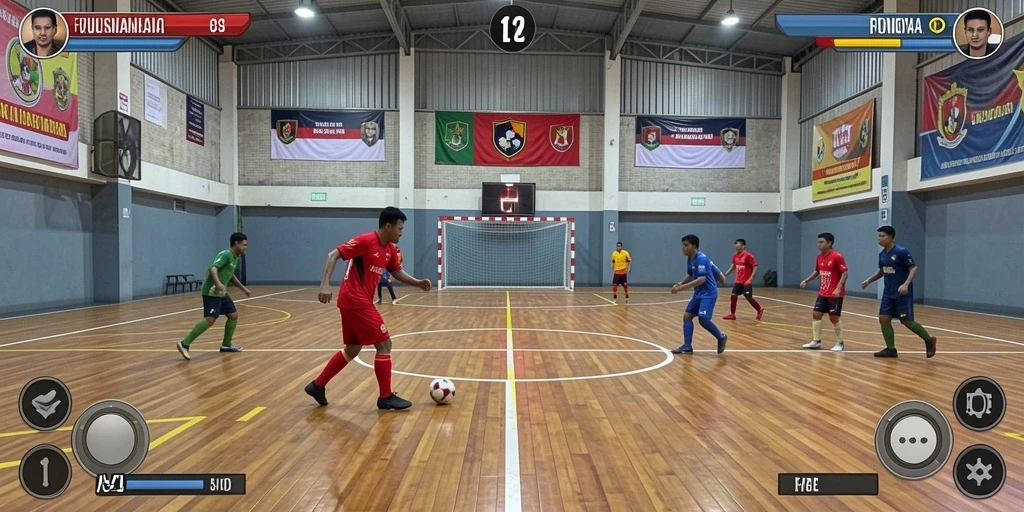 Screenshot menunjukkan fitur interaksi sosial dengan teman.
