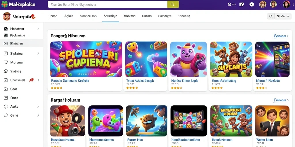 Mode multiplayer yang memungkinkan bersaing dengan teman.